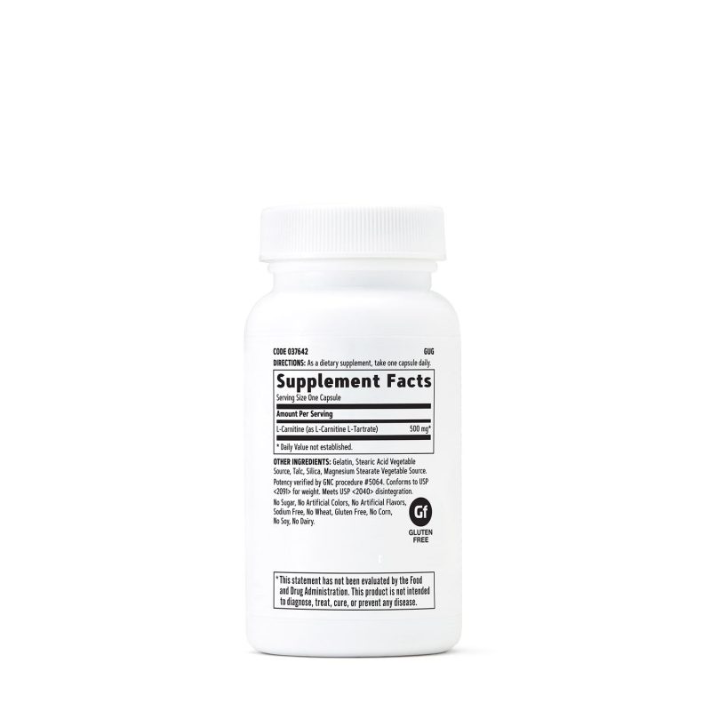 L-Carnitine – 500 mg thumbnail 2